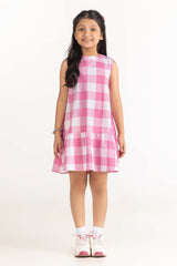 Junior Girl Pink Dress 231-417-005