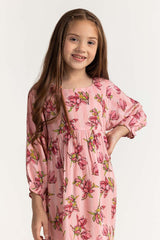 Junior Girl Purple Dress JG-DRS-SS24-025