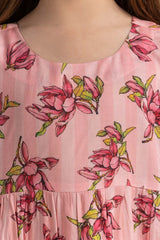 Junior Girl Purple Dress JG-DRS-SS24-025