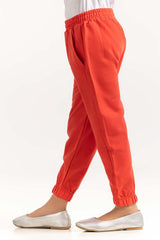 Junior Girl Red Trouser 231-420-013