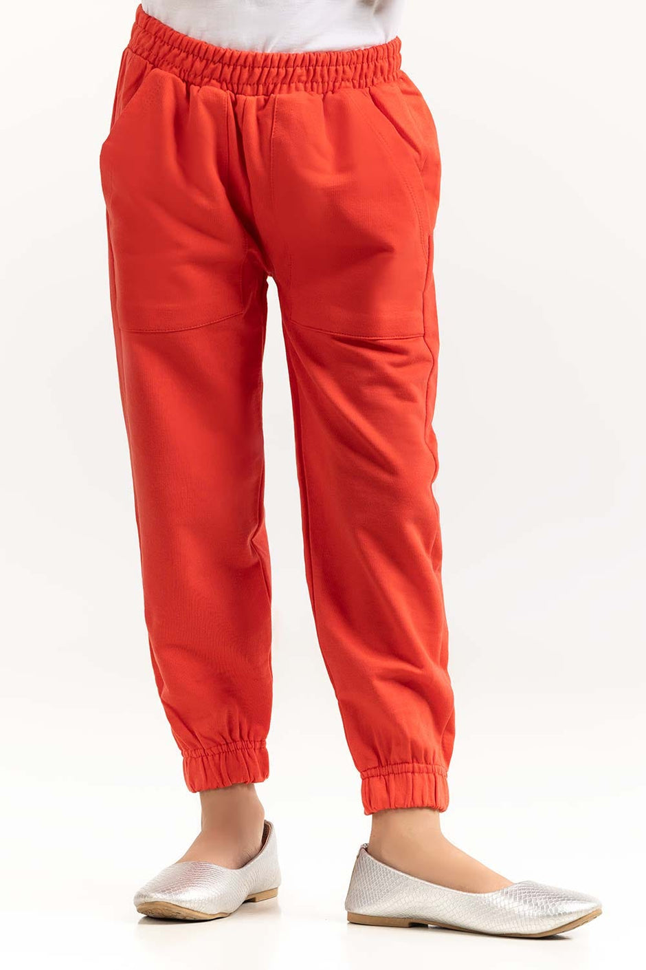 Junior Girl Red Trouser 231-420-013