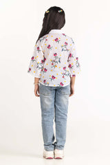 Junior Girl White Shirt 231-417-004