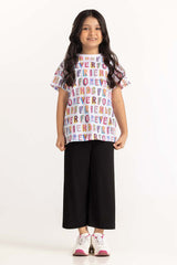 Junior Girl White T-Shirt 231-613-022