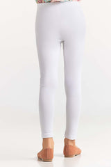 Junior Girl White Trouser 231-420-004