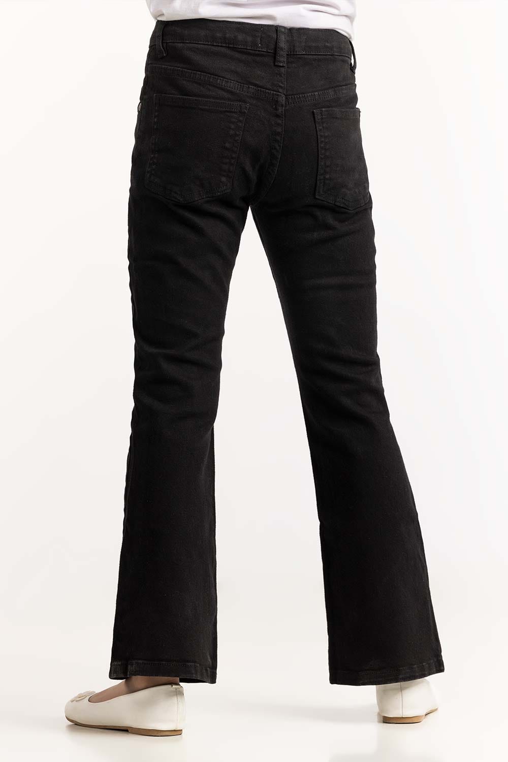 Junior Girl Black Trouser JGNB-2210064-B