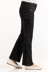 Junior Girl Black Trouser JGNB-2210064-B