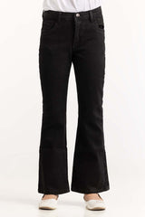 Junior Girl Black Trouser JGNB-2210064-B
