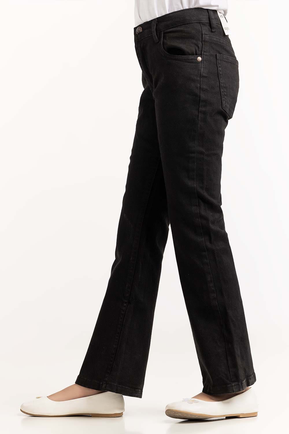 Junior Girl Black Trouser JGNB-2210064-B