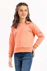Junior Girl Coral Sweatshirt 224-412-001