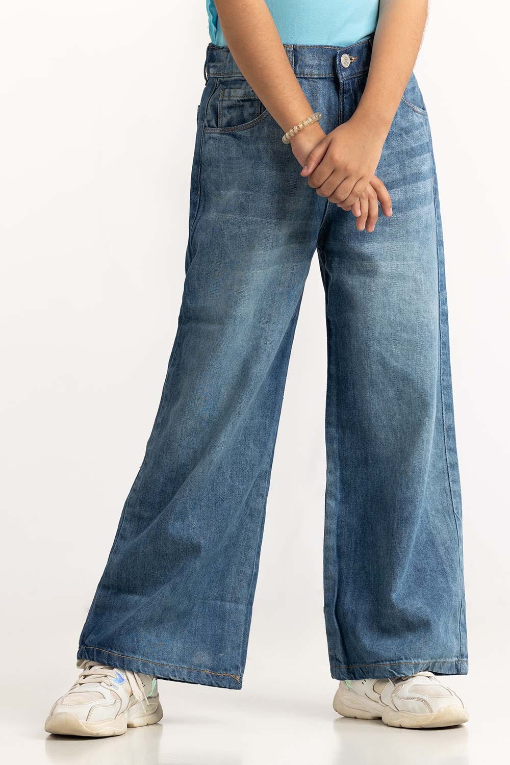 Junior Girl Light Blue Jeans 224-421-011
