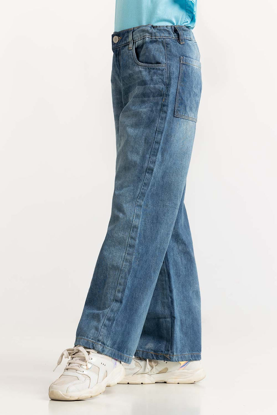 Junior Girl Light Blue Jeans 224-421-011