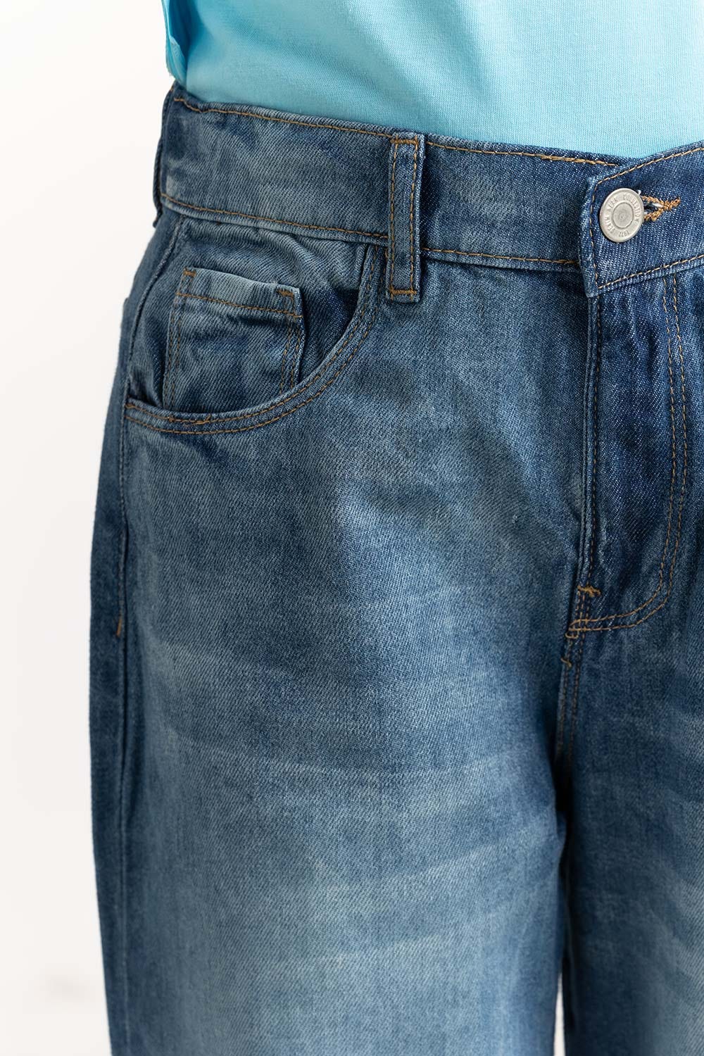 Junior Girl Light Blue Jeans 224-421-011