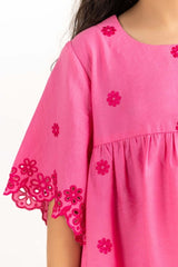 Junior Girls Pink Rust Blouse 231-414-220