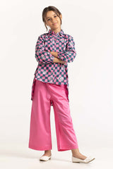 Junior Girl Pink Shirt JGWS-22100036 A