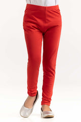 Junior Girl Red Trouser 231-420-002