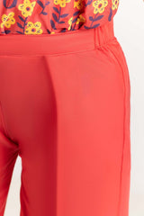 Junior Girl Red Trouser JGWS-22100038 B