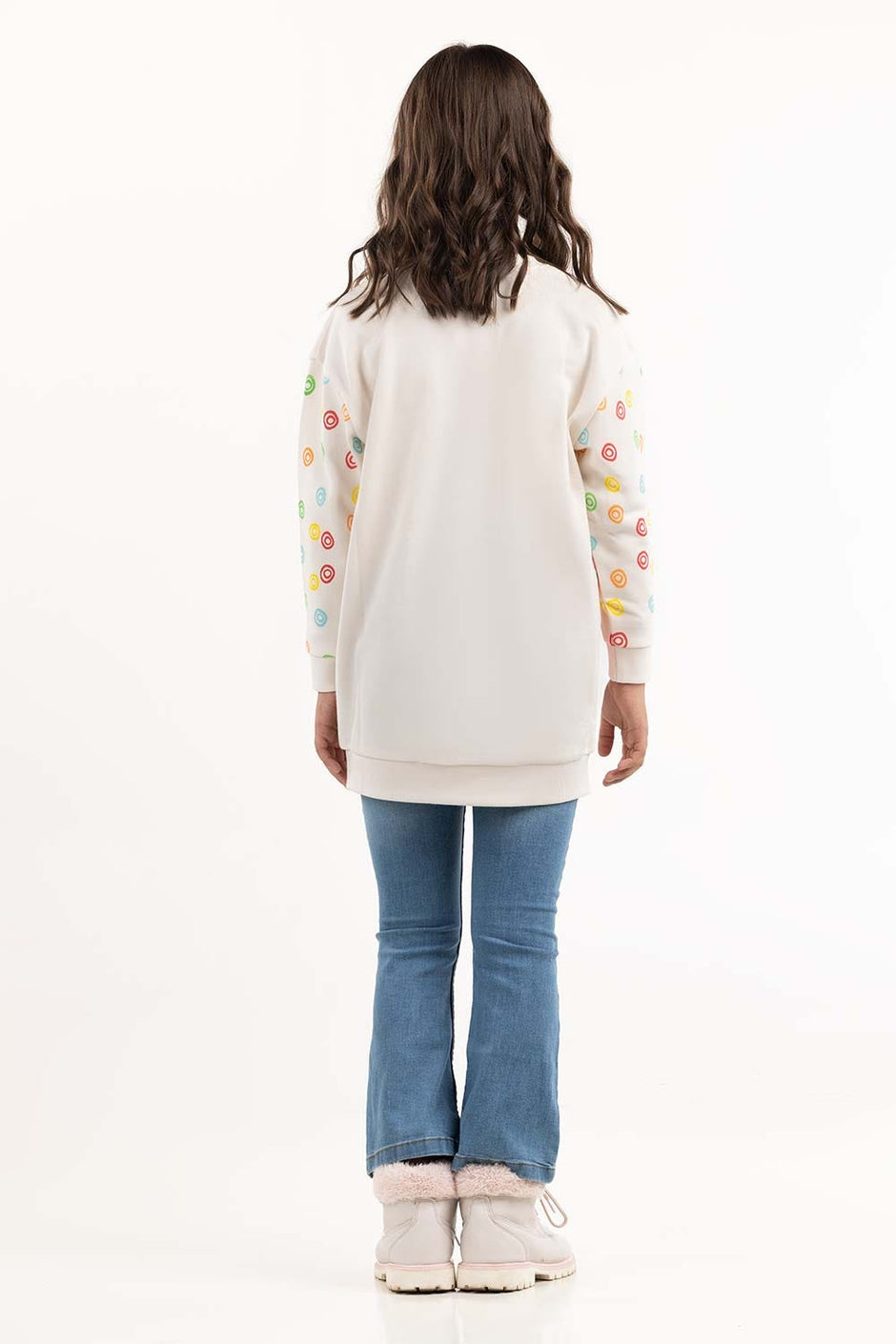 Junior Girl Tribal Colorful Sweatshirt 224-412-008