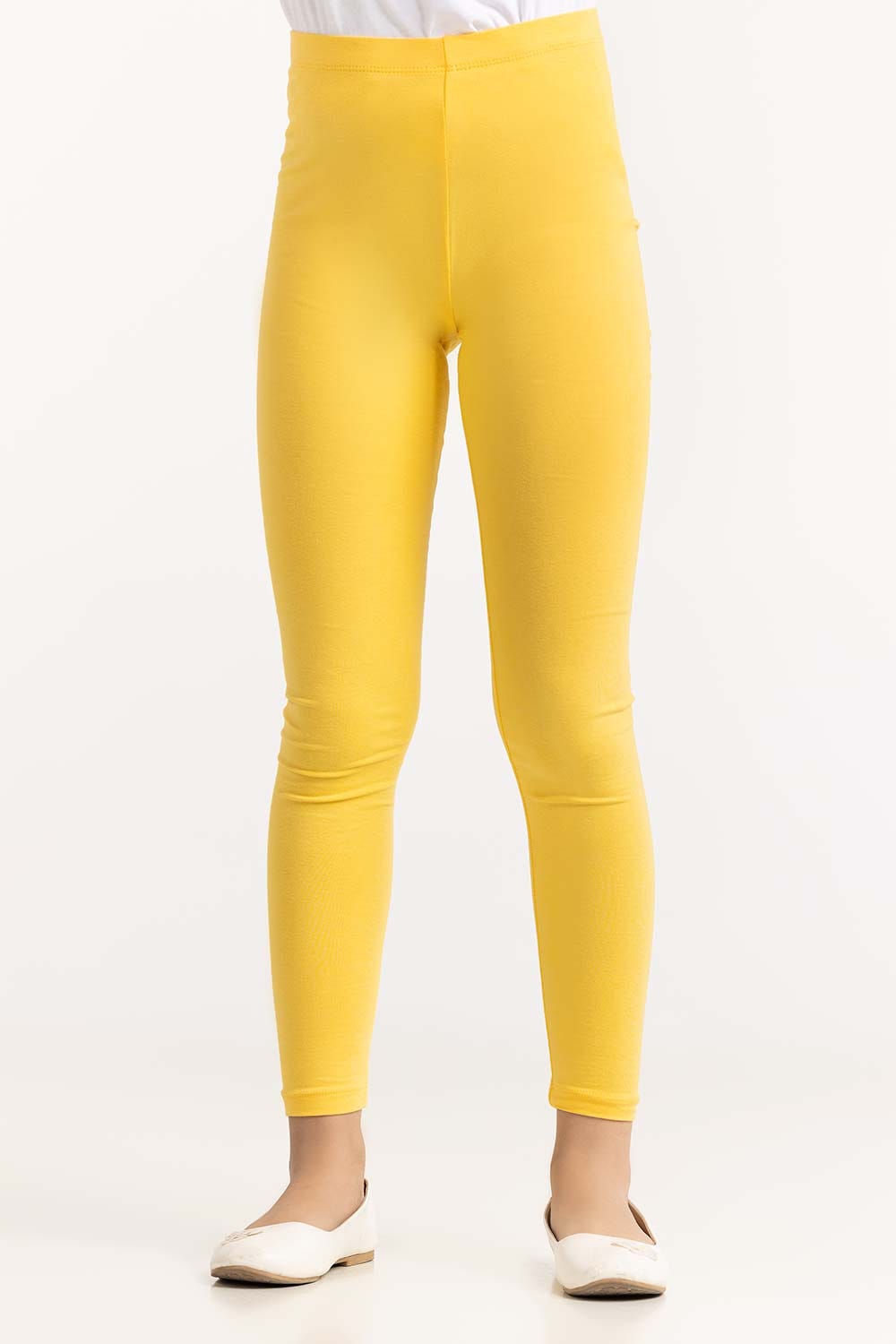 Junior Girl Yellow Trouser 231-420-003