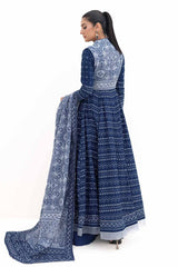 3 Piece Unstitched Printed Thick Khaddar Suit K-42005 T