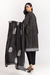 Cambric Block Printed Shirt And Dupatta KDS-22087