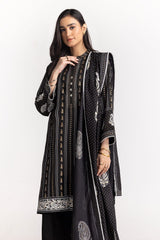 Cambric Block Printed Shirt And Dupatta KDS-22087
