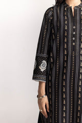 Cambric Block Printed Shirt And Dupatta KDS-22087