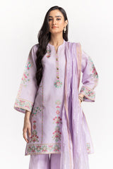 Yarn Dyed Block Printed Shirt And Dupatta KDS-43200