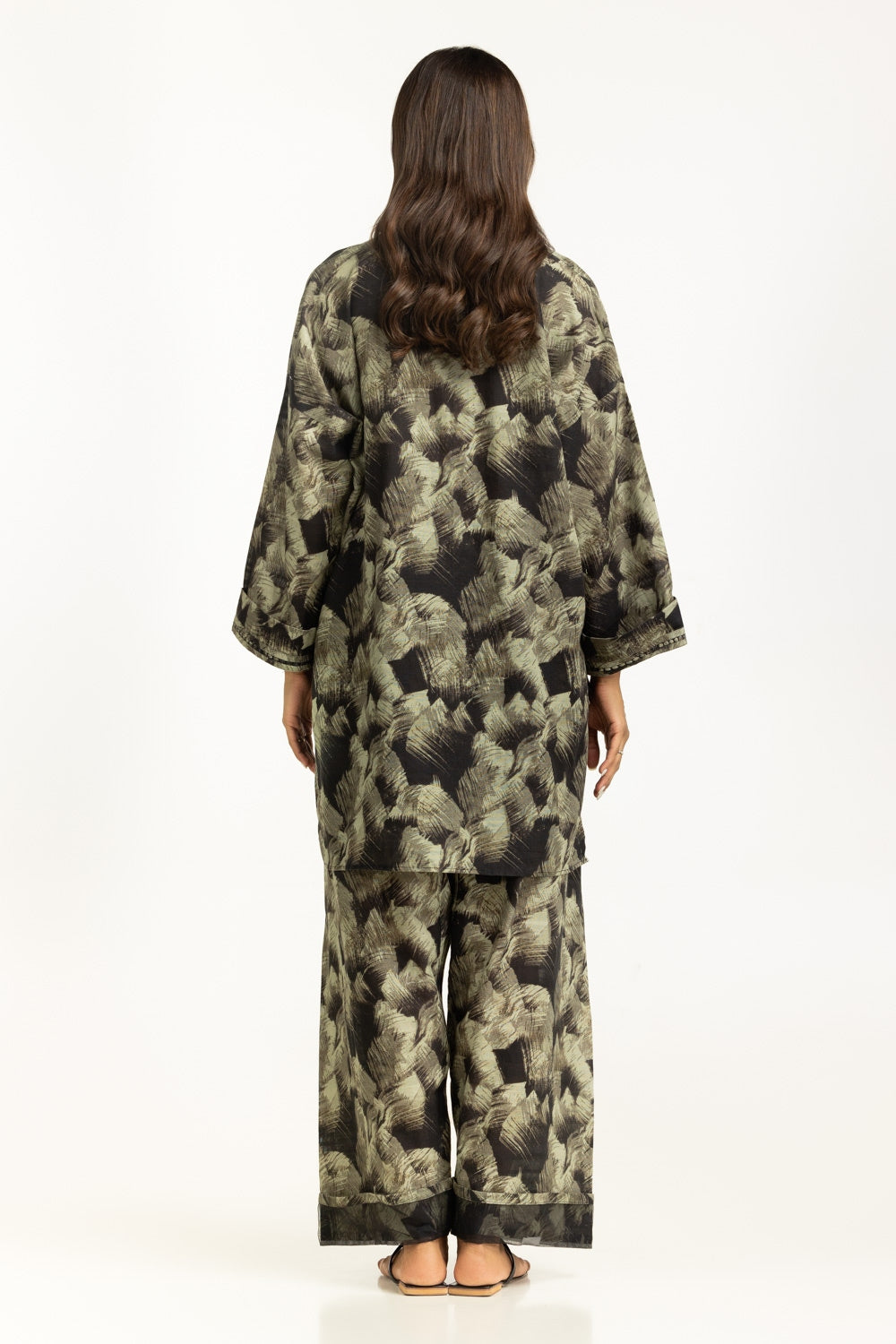 Khaddar Printed Co-Ord Set IPST-55025