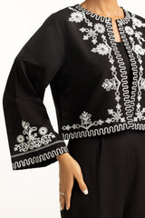Khaddar Slub Embroidered Waist Coat IPS-55178