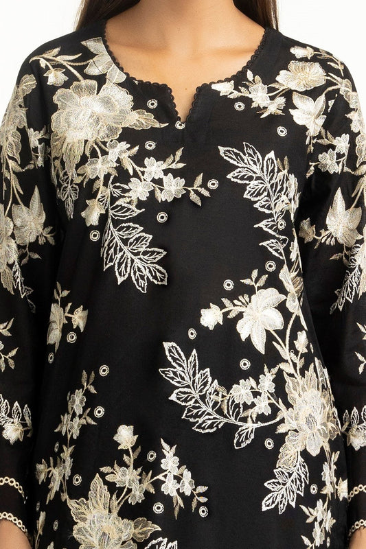 Khaddi Net Embroidered Co-Ord Set IPST-44373