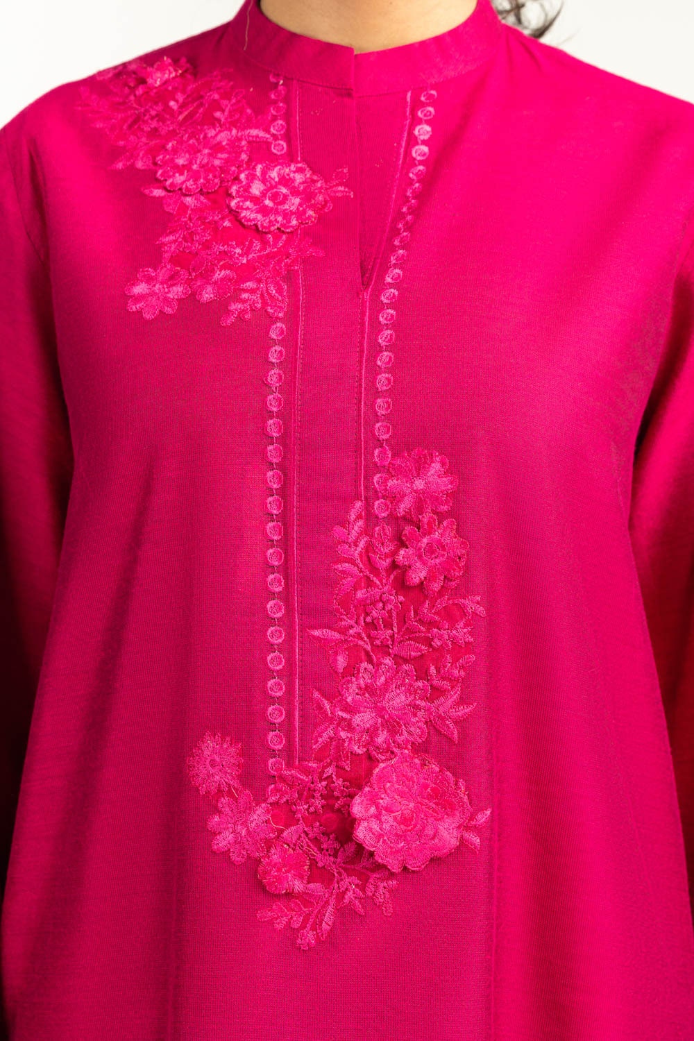 Khadi net Embroidered Co-Ord Set IPST-44372