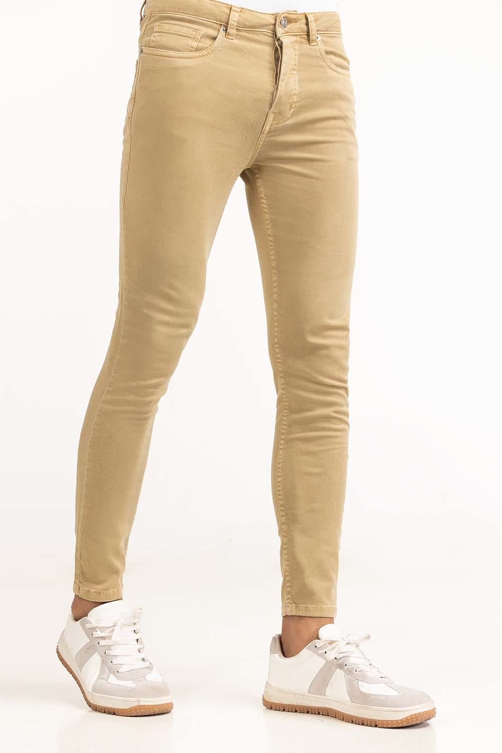 Khaki Basic Casual Trouser MN-TRC-SS23-002 C