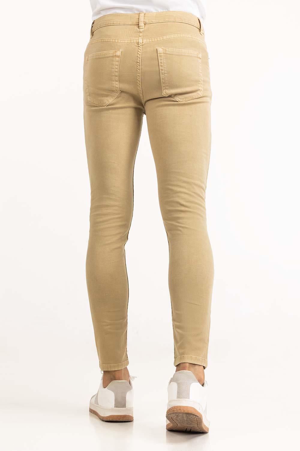 Khaki Basic Casual Trouser MN-TRC-SS23-002 C