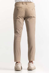 Khaki Basic Dyed Khaki Pant MNTRCSS24022C