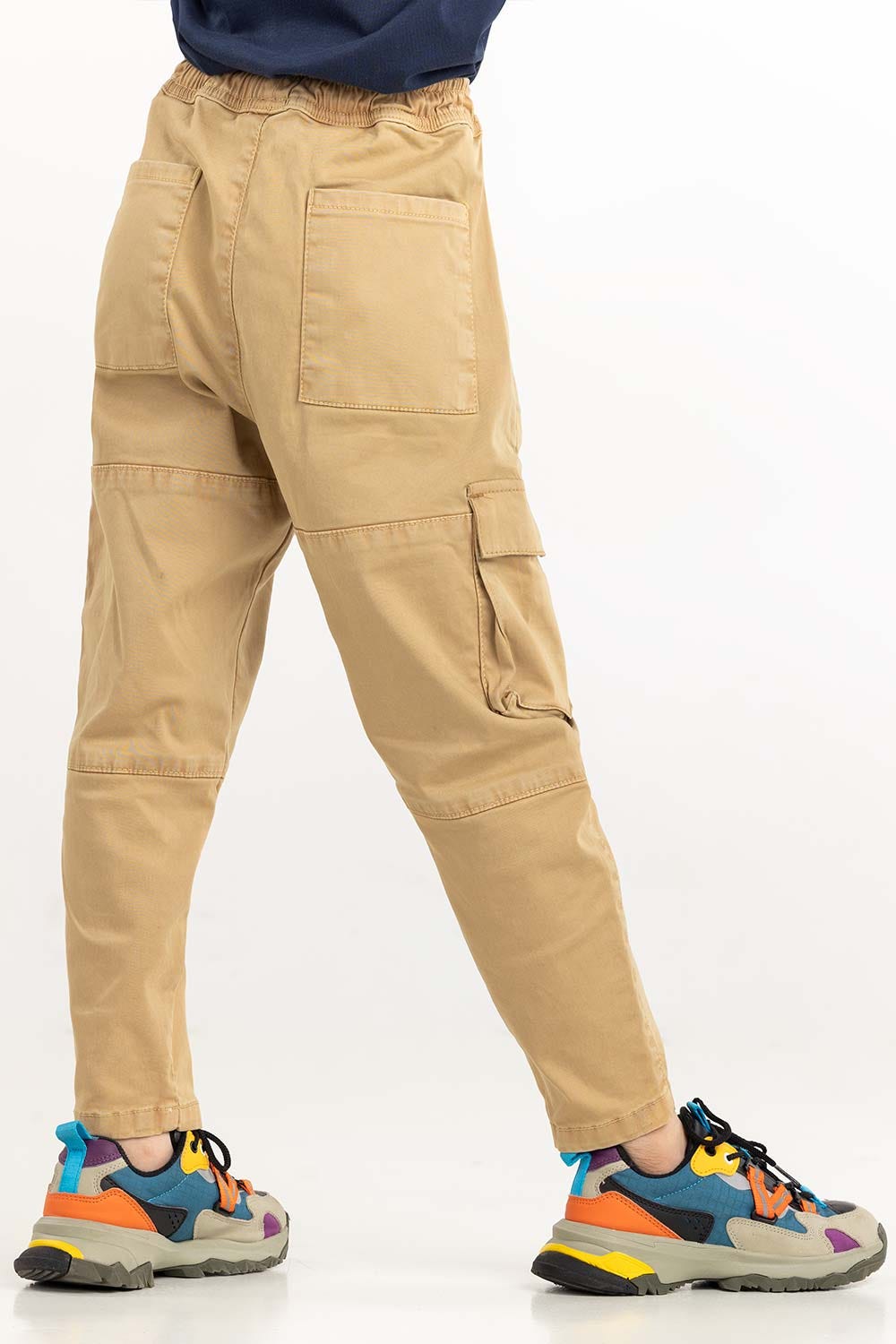 Junior Boy Khaki Non Denim Pants 224-320-303