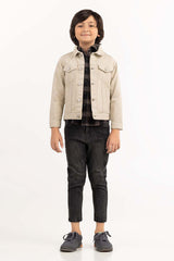 Toddler Boy Khaki Jacket 224-310-053
