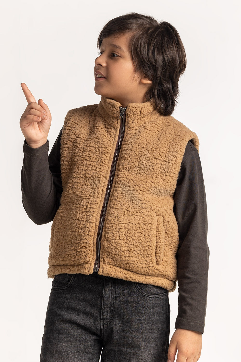 Junior Girls Plain Jackets KG-JKT-WS24-107