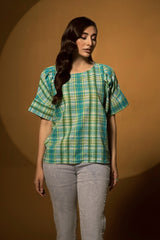 Yarn Dyed Tunic KJ-43021