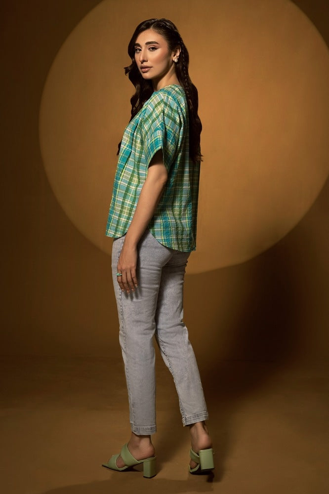 Yarn Dyed Tunic KJ-43021