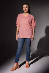 Yarn Dyed Tunic KJ-43022