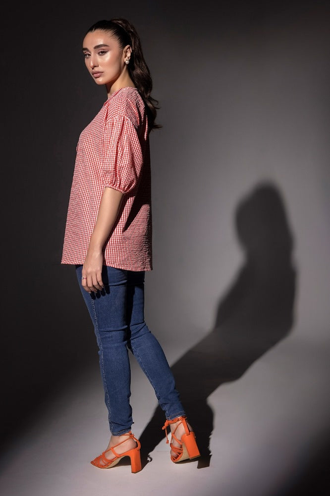 Yarn Dyed Tunic KJ-43022