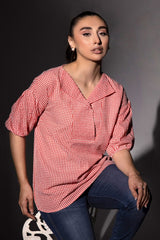 Yarn Dyed Tunic KJ-43022