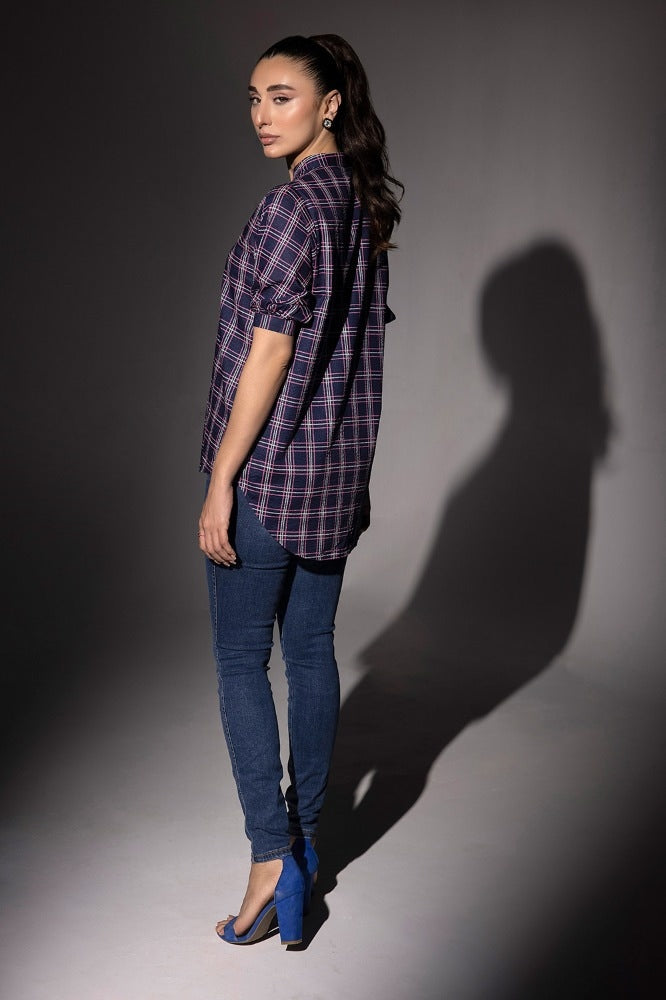 Yarn Dyed Tunic KJ-43024