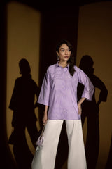 Yarn Dyed Tunic KJ-43045