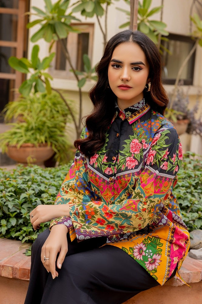 Cambric Printed Tunic KJ-43102