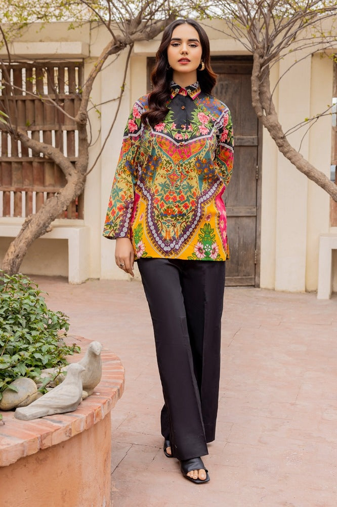 Cambric Printed Tunic KJ-43102