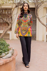 Cambric Printed Tunic KJ-43102