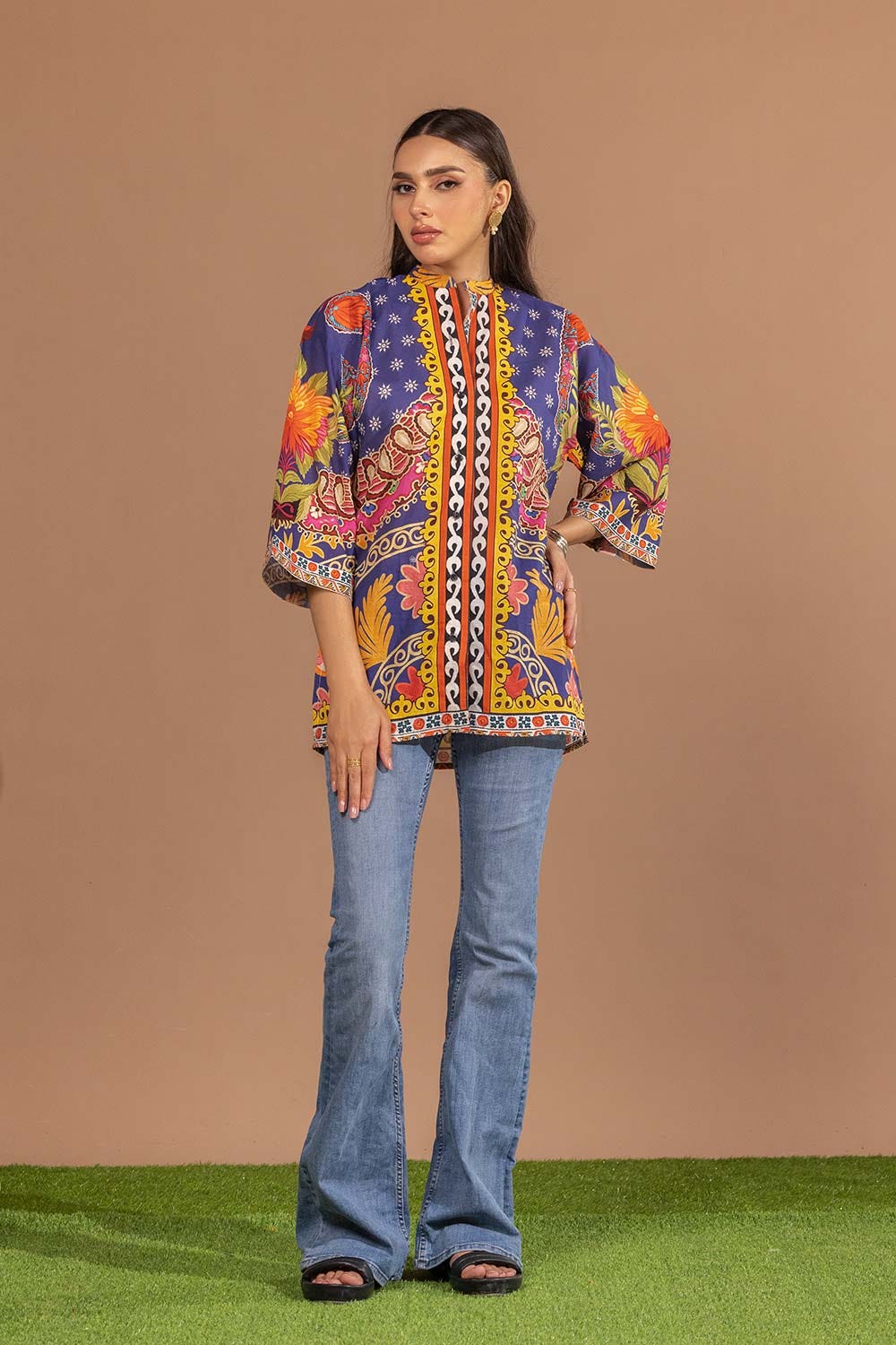 Cambric Printed Tunic