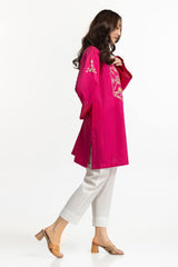 Chambray Embroidered Shirt KJ-43151