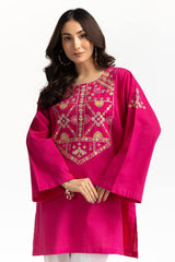 Chambray Embroidered Shirt KJ-43151